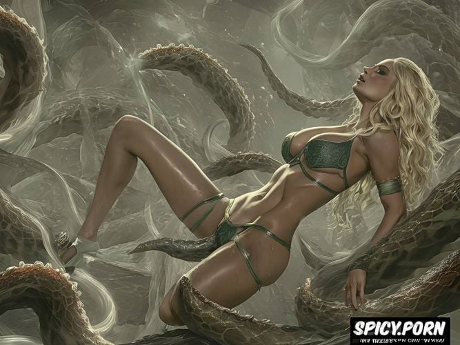 filipino woman vs giant thick sex tentacle, dark giant anaconda thick
