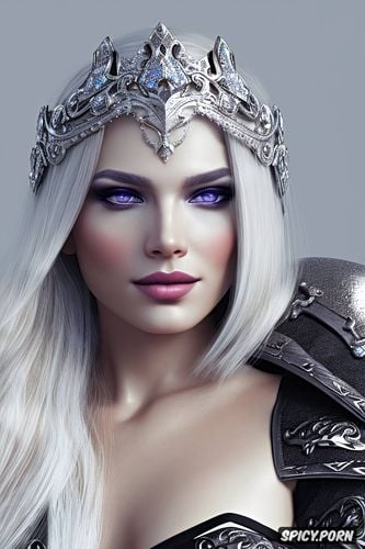 soft purple eyes, masterpiece, female knight, high cheekbones