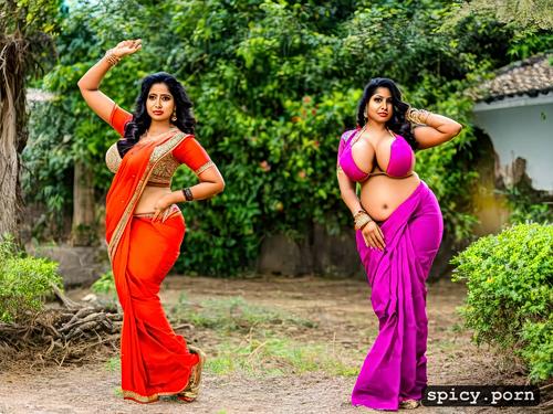 milf, style indian, huge boobs, doggy style, big ass, saree
