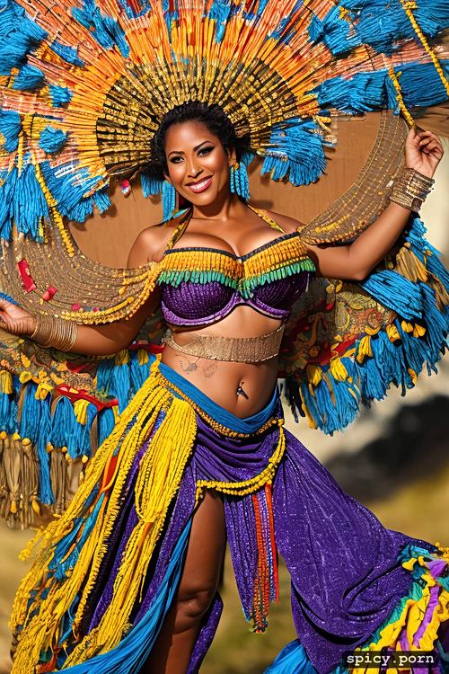 color photo, color portrait, intricate beautiful dancing costume