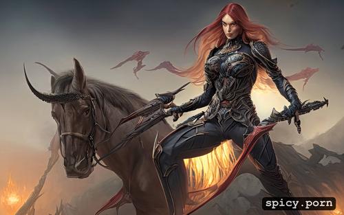 wearing armor, realistic, style dark fantasy v2, ultra detailed