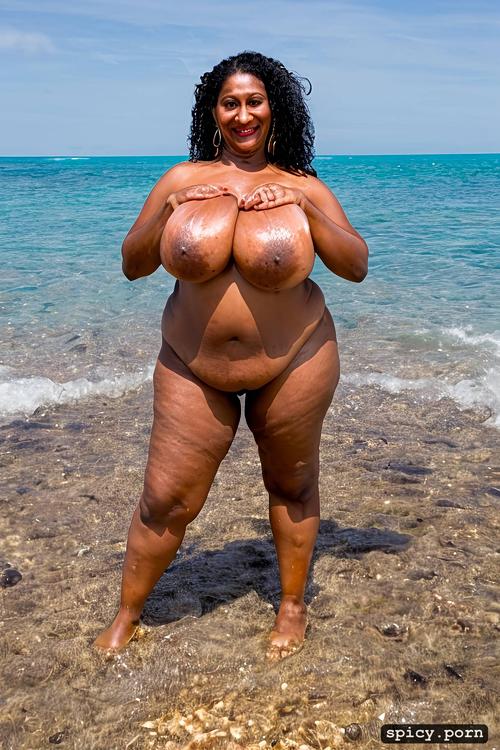 49 yo, wide hips, full body view, largest boobs ever, humongous hanging hooters