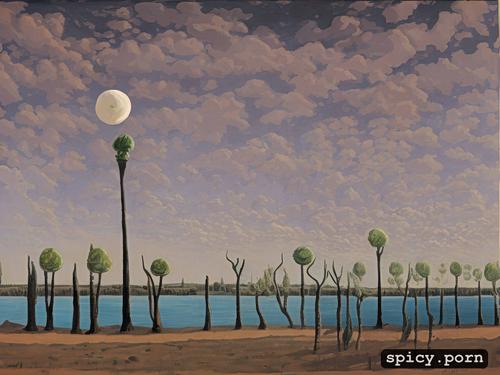 surreal decontextualised erogenous districts magritte