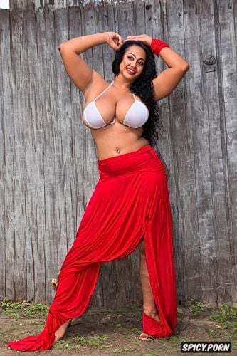 busty, color photo, tanned skin, gorgeous curvy bellydancer