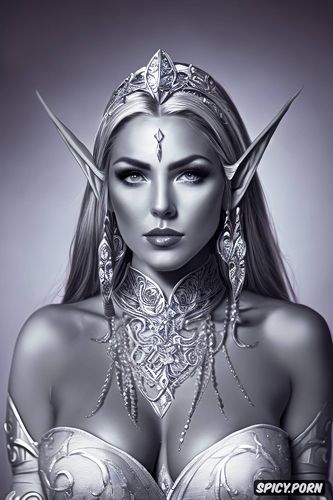ultra detailed, ultra realistic, high elf princess elder scrolls beautiful face