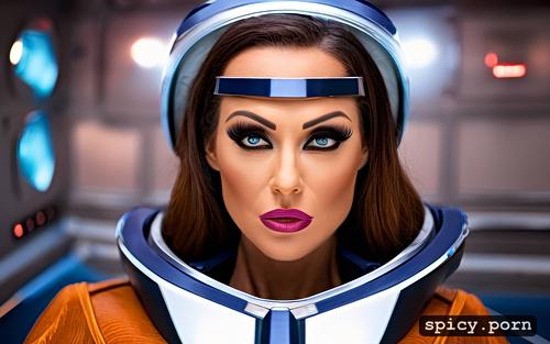 starship space ship captain woman sci fi science fiction
