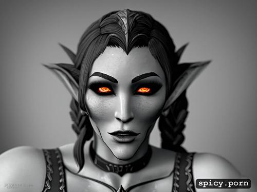 dark elf, facial, elder scrolls, blowjob, cumshot, female