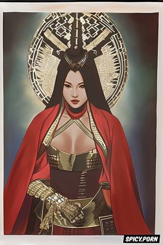 holiness, erect penis, portrait olivia munn, samurai, masterpiece painting