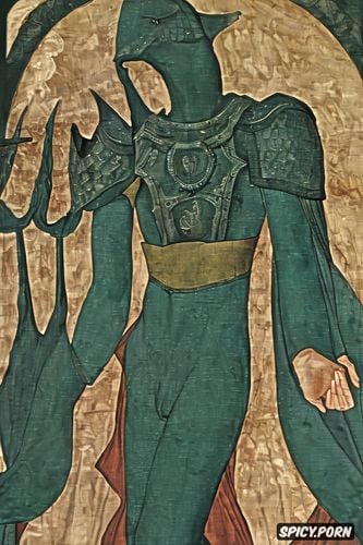 low resolution, medieval art, th century painting, princess demon