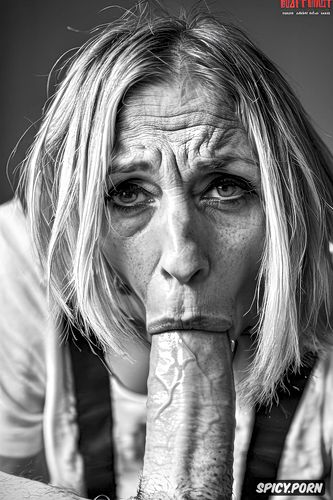 choked model face1 25, 55 years old, restrained, big eyes1 2
