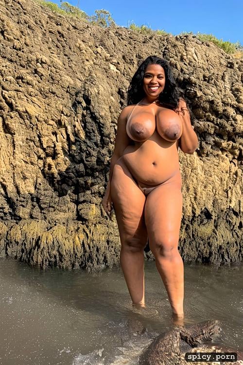 massive natural melons, largest boobs ever, full body view, wide hips
