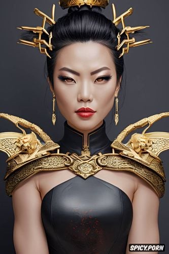 matte, flame crown, artstation, sharp focus, pouty lips, no makeup