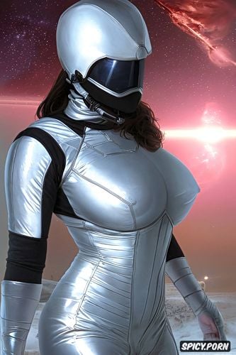 wide hips, caballus, elderly woman, big helmet alessandra daddario