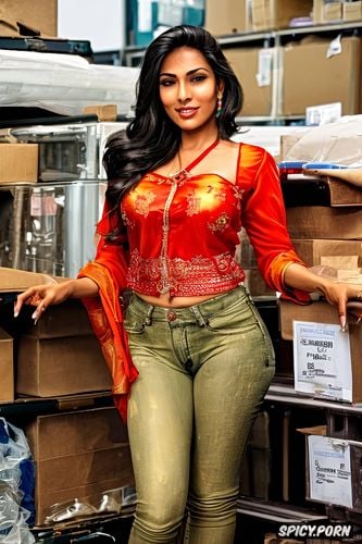 a small sexually prowled thirty year old all natural gujarati warehouse worker bhabhi in new york in tight jeans