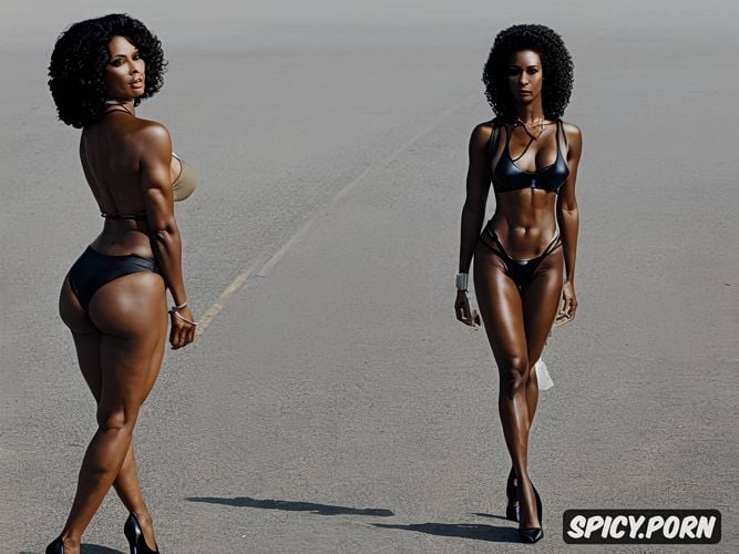 dark skin, full shot, great legs, pam grier and victoria dillard