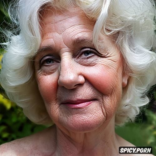 senior granny gilf, granny, ultra realistic, naked, , portrait