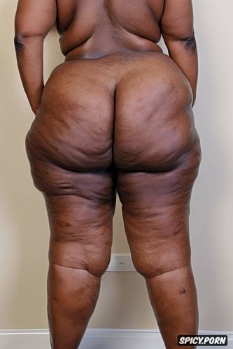 partial rear view, huge round ass1 6, photorealistic, good anatomy