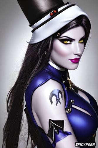 ultra realistic, k shot on canon dslr, ultra detailed, widowmaker overwatch beautiful face young slutty nun costume tattoos