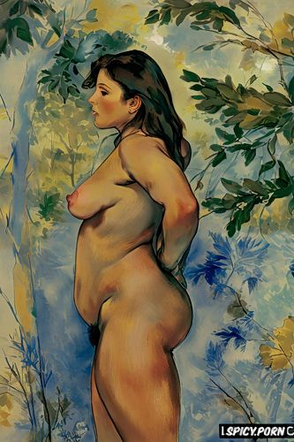 jungle, pierre bonnard, fauvism, cézanne, detailed face, wide hips