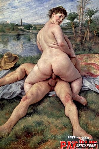 sex, very hairy vagina, cézanne, big ass, penetration, licking her ear