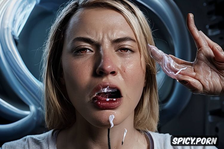 facial expression extreme orgasm, sucking worm deepthroat, alien laboratory