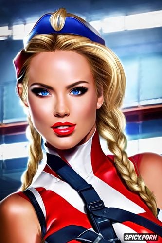 masterpiece, cammy white streetfighter beautiful face, ultra realistic