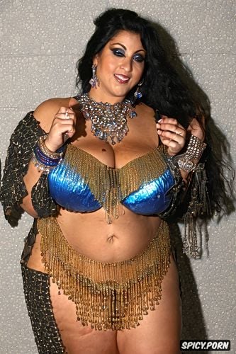 gold and silver and pearls jewelry and color beads, gorgeous1 95 arabian bellydancer