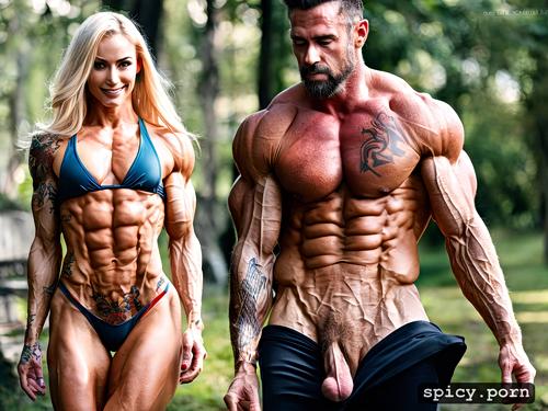 muscular, blonde, fit body, cute orgy, fit, hard abs, cute face