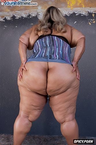 sixty of age, mature, intricate, perfect face, portrait, massive hips and thighs