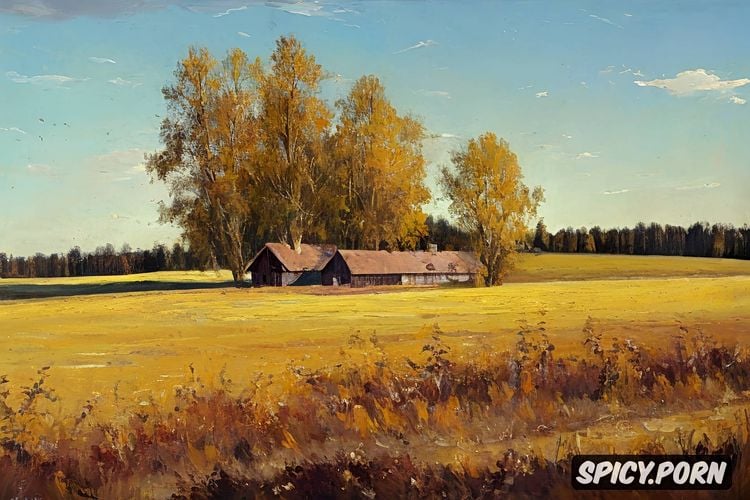 serov, trees, beautiful and attractive view, nature, oaks, alone house on the prairie wild west russia