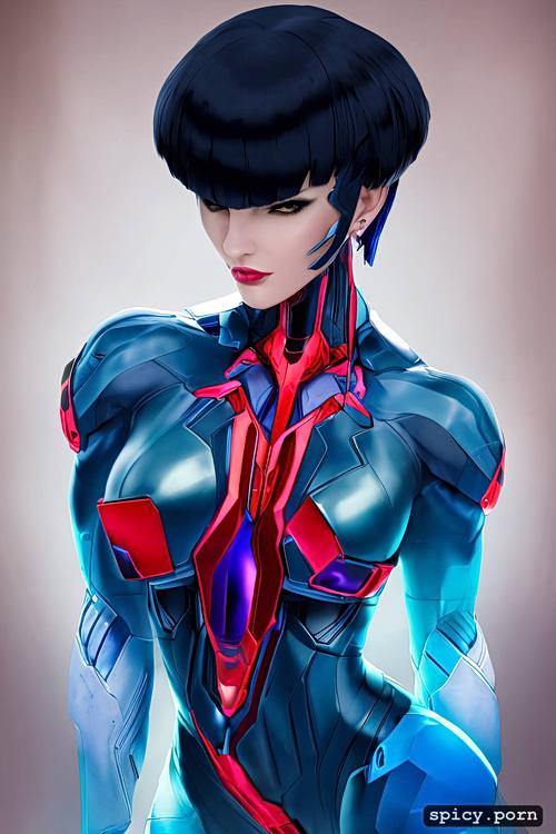 highres, h 1000 w 500, byjustpixels, ghost in the shell, masterpiece