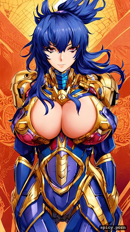 busty, mech, highly detailed, key visual, breathtaking beauty