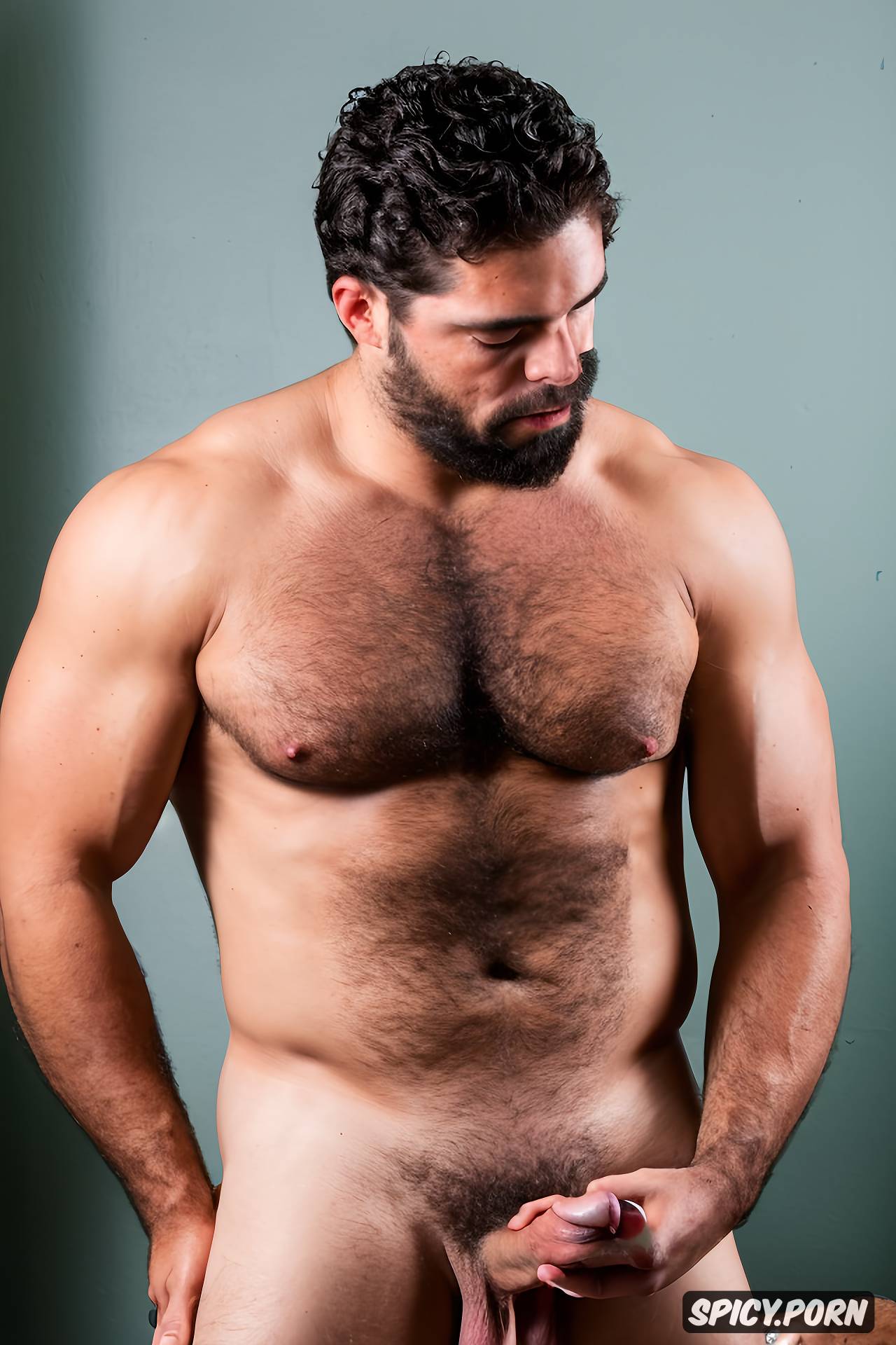 Image Of Image Hombre Mexicano Muscumoso Desnudo Pene Grande Erecto Cm Cuerpo Perfecto Blanco