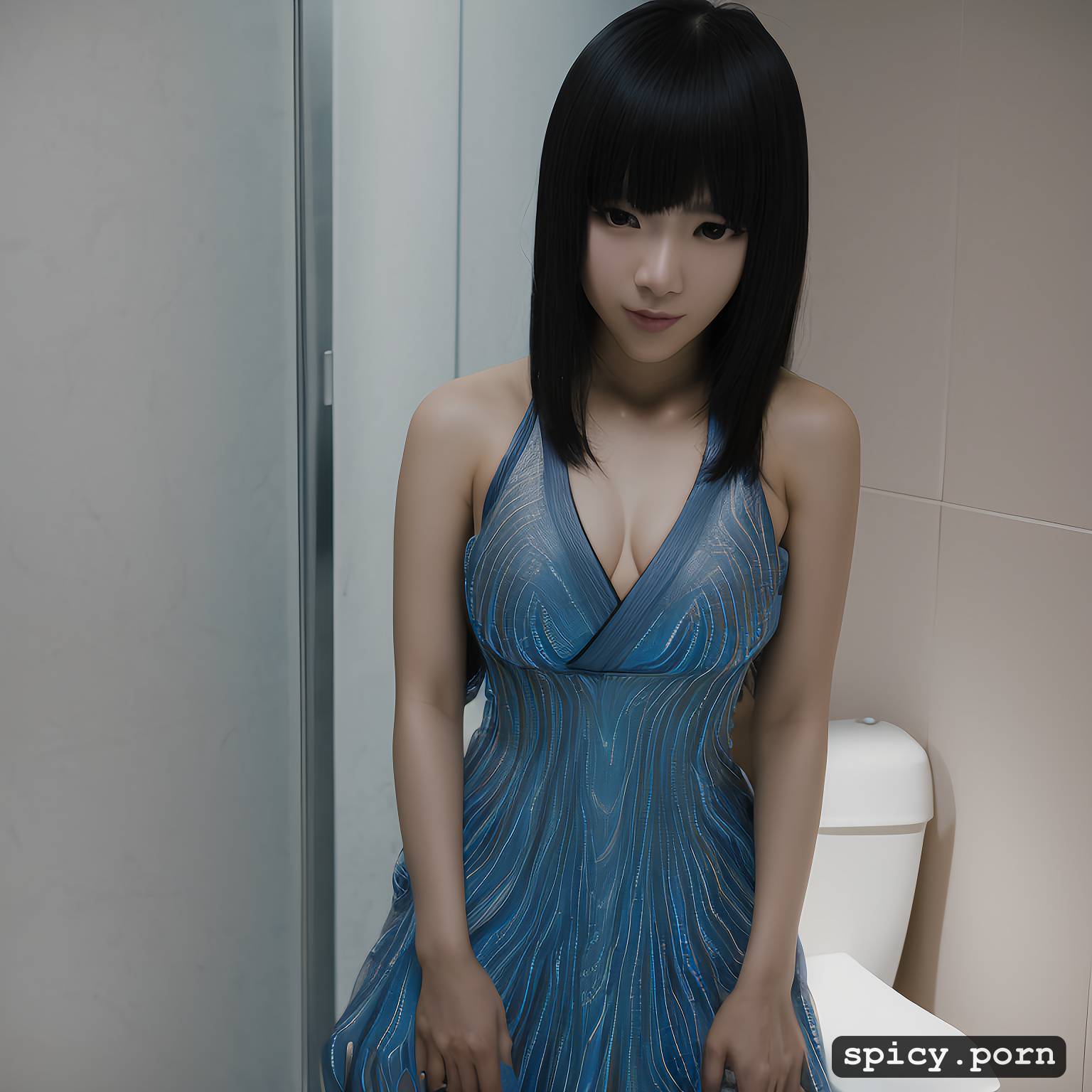 Woman Pov Porn Dressing - Image of japanese female, pov, semi transparent dress, ultra realistic -  spicy.porn